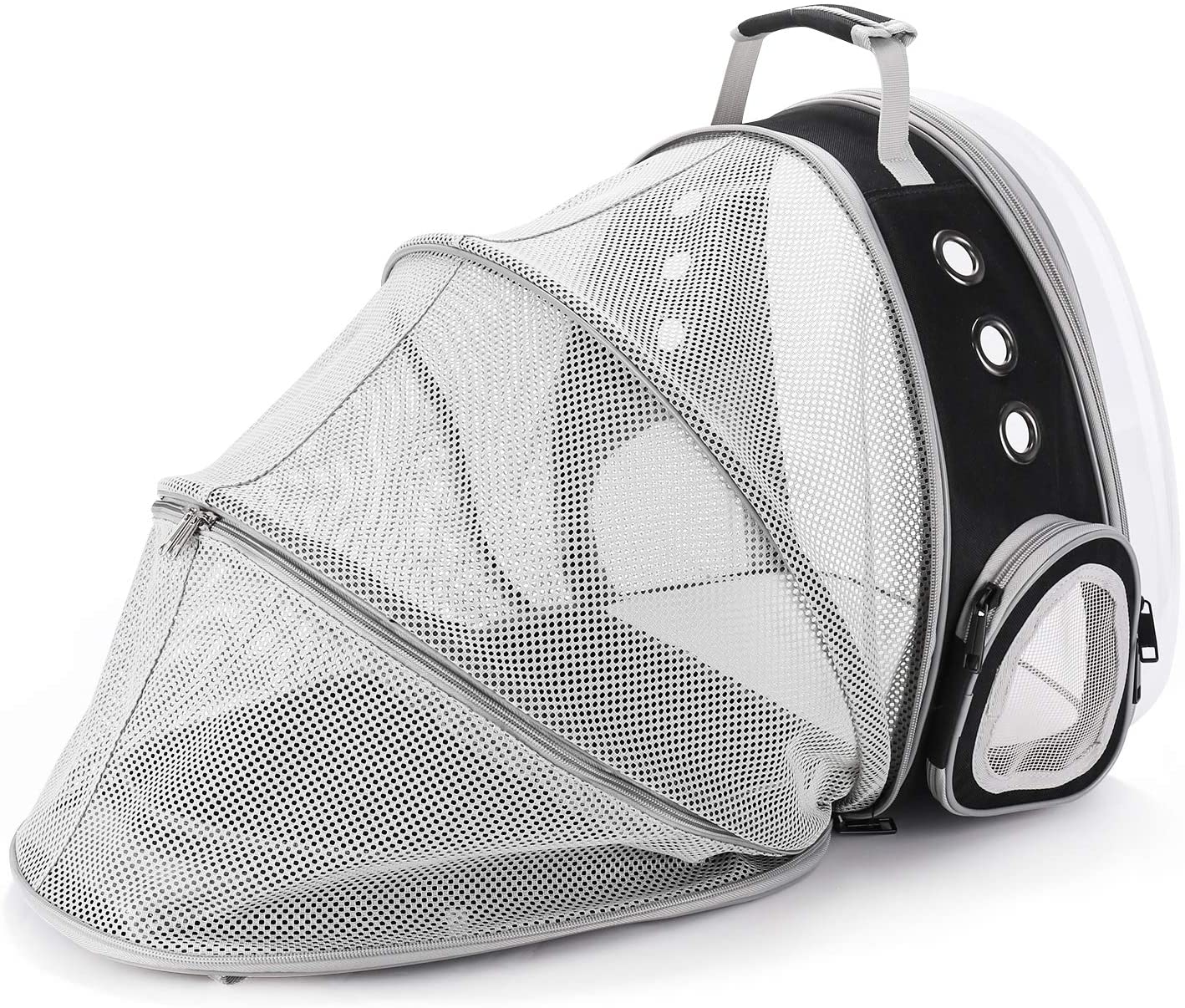 Прозрачный рюкзак Lollimeow с расширителем для переноски и прогулок кошек и домашних животных (DYEX-SN045)