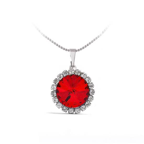 Підвіс з ланцюжком KOBI Rivoli Strass Ø 16 мм зі Swarovski (7430-3090-15-32)