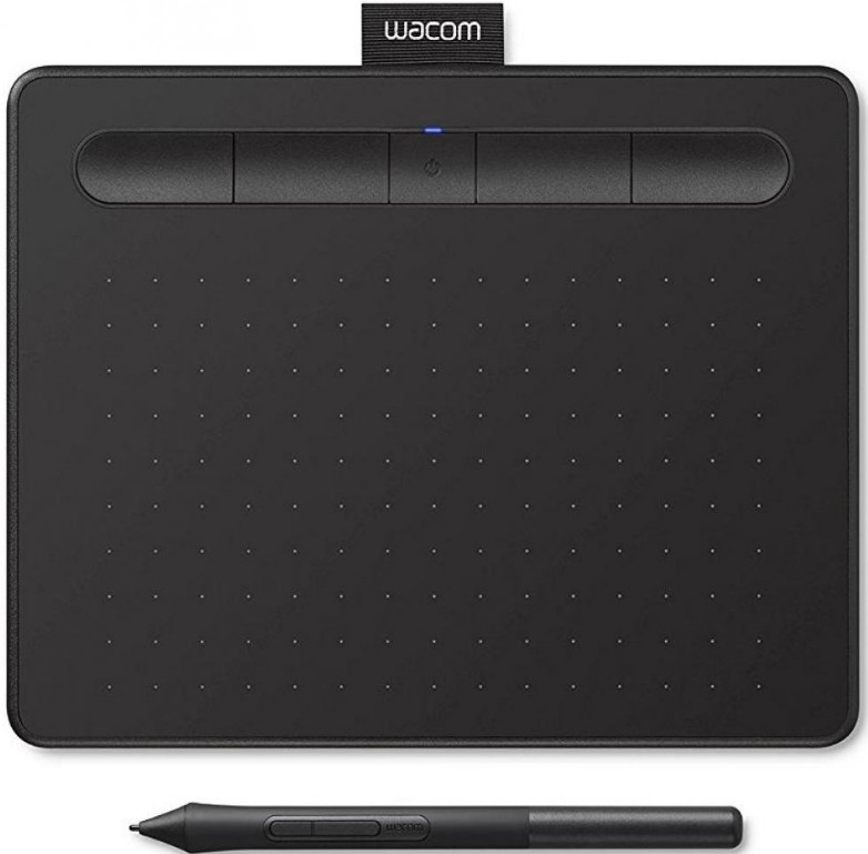 Графічний планшет Wacom Intuos S Bluetooth Black (CTL-4100WLK-N)