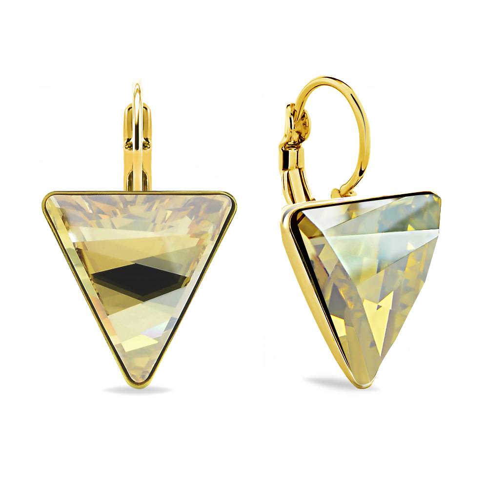 Сережки KOBI Trojuhelnik 15 мм зі Swarovski (7440-5104-07-35)