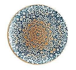 Тарілка Bonna Alhambra 27 см Синій із жовтим ALHGRM27DZ