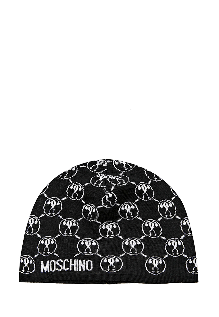 Шапка Moschino женская One Size Черный (65243-16)