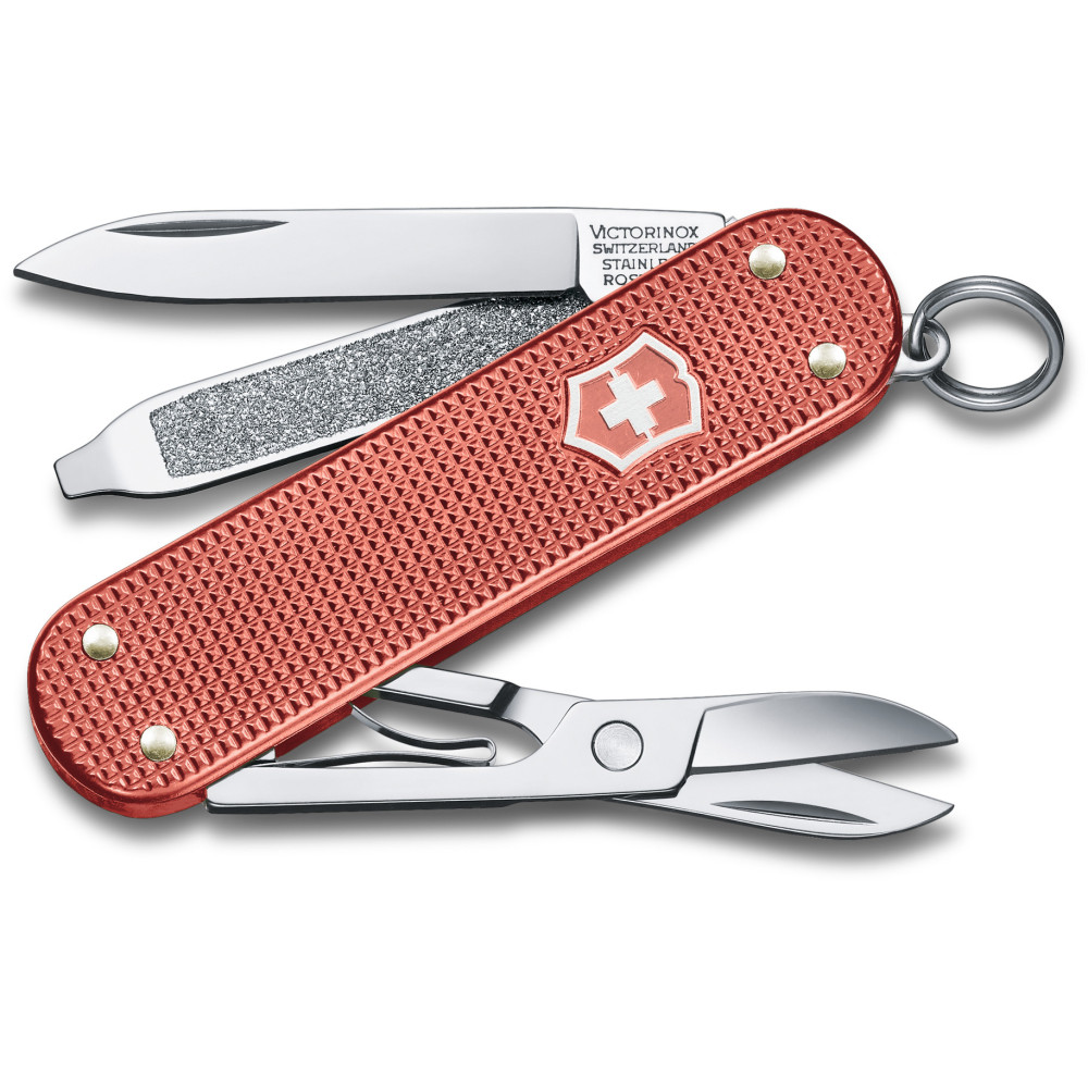 Складной швейцарский нож Victorinox Classic SD Stone Red 5,8 см Красный (0.6221.L25)