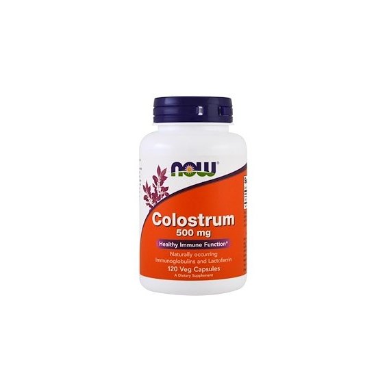 Колострум NOW Foods Colostrum 500 mg 120 Veg Caps