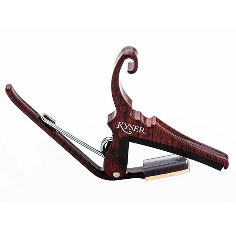 Каподастр Kyser KG6RWA Quick-Change Acoustic Guitar Capo Rosewood