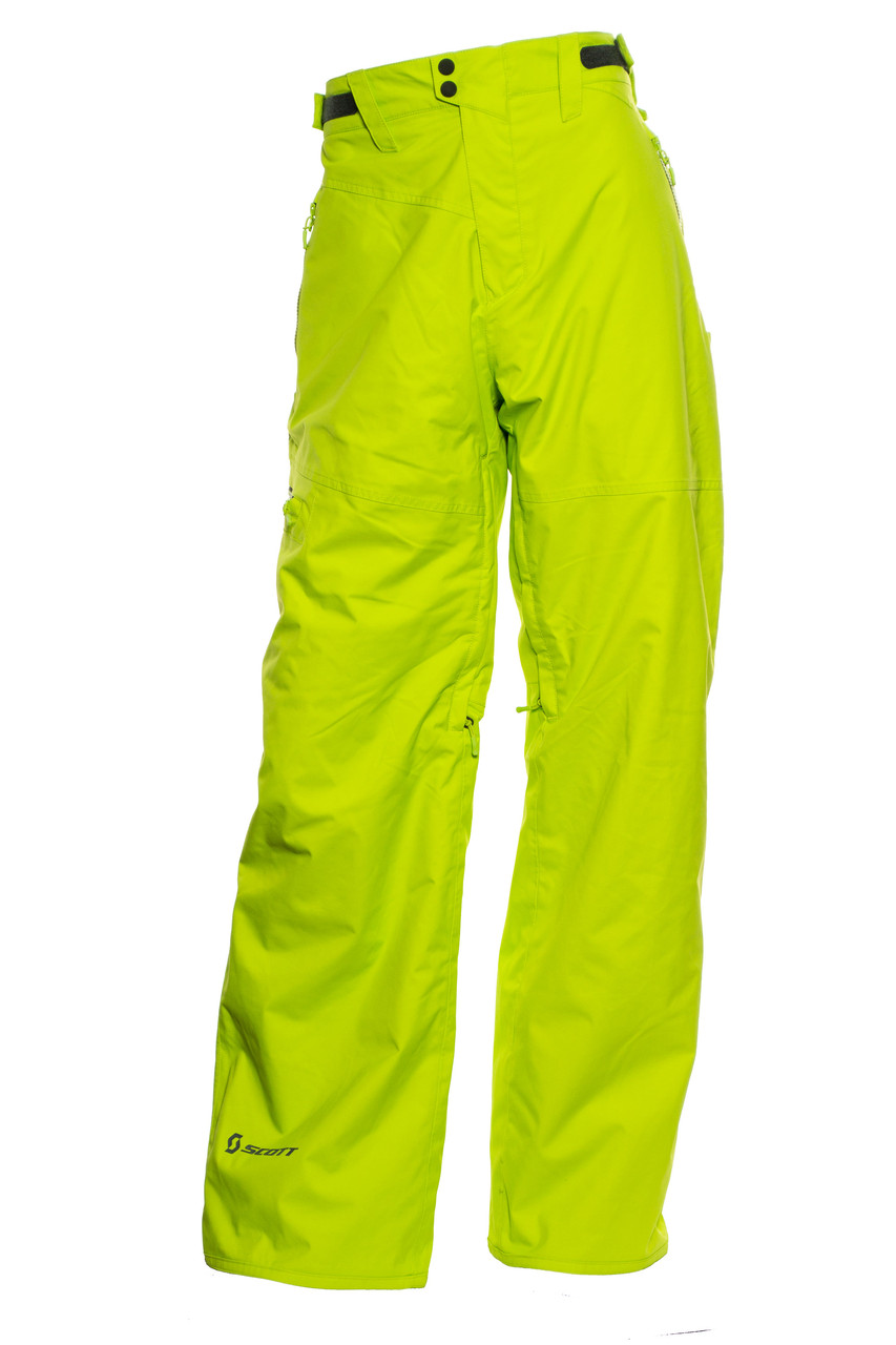 Чоловічі гірськолижні штани Scott Enumclaw XL Lime (hub_uqAD92138)
