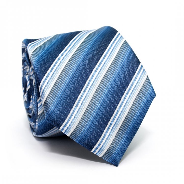 Краватка C&A Чоловічий Світло-Синій У Смужку CA-4102