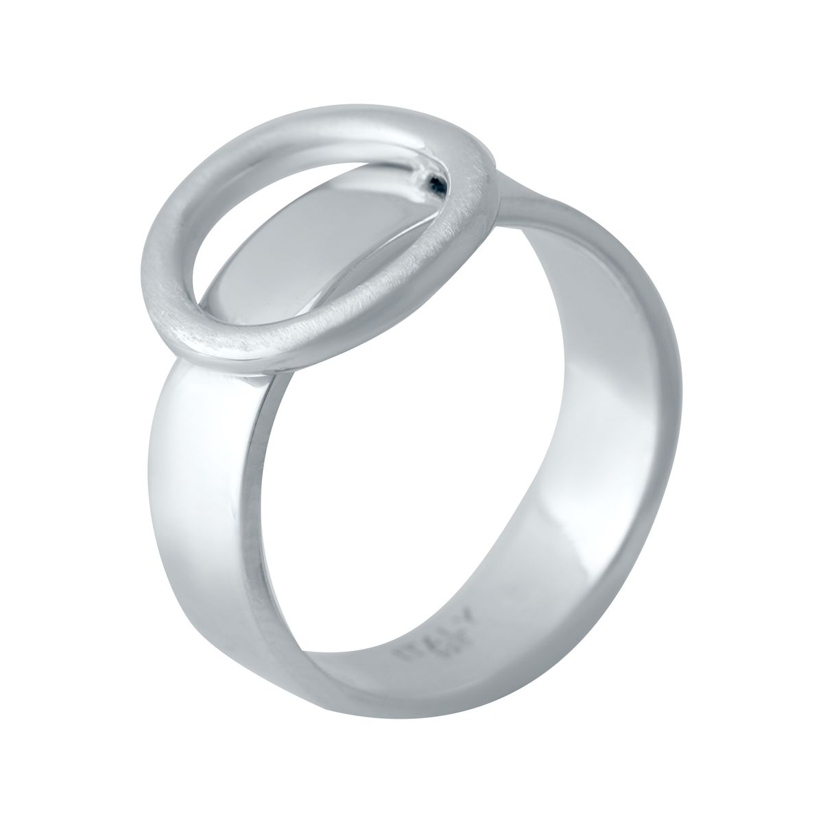 Серебряное кольцо SilverBreeze без камней (2016304) 19 размер