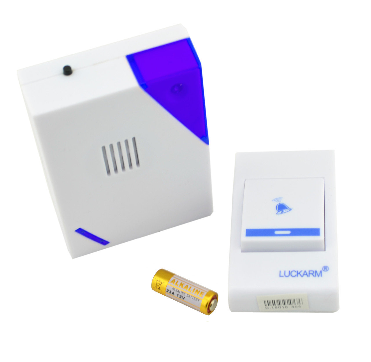 Дверний бездротовий дзвінок LUCKARM INTLIGENT D9688 Blue (hub_np2_0536)
