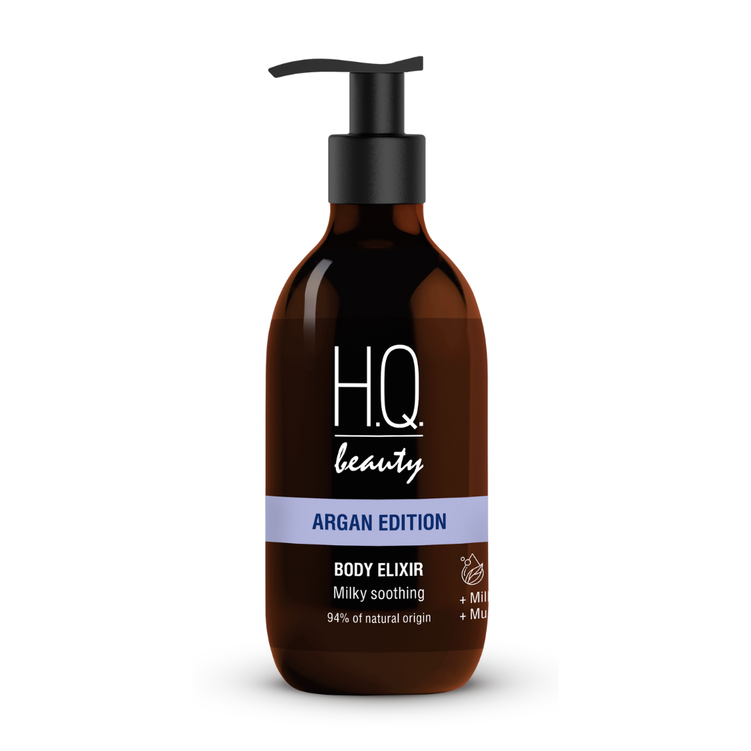 Эликсир для тела смягчения с молочным протеином H.Q.Beauty Argan Edition 250 мл