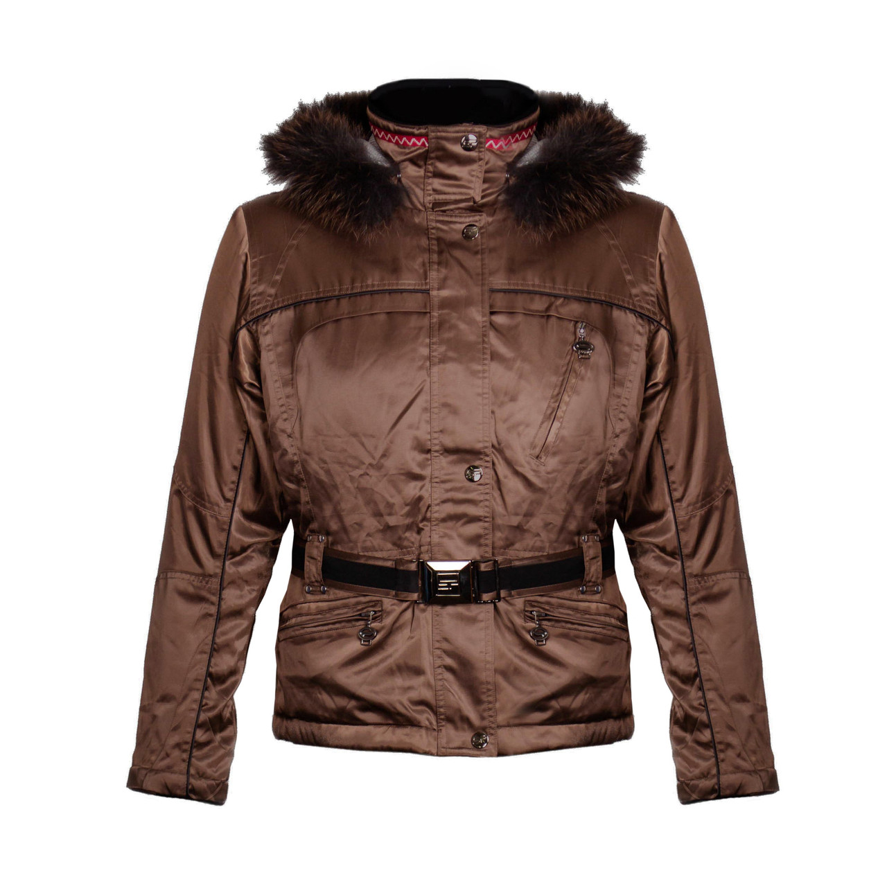 Жіноча гірськолижна куртка Sportalm Luxury L Brown (hub_VduP12200)