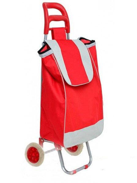 Тачка сумка с колесиками кравчучка E00317 95см Red