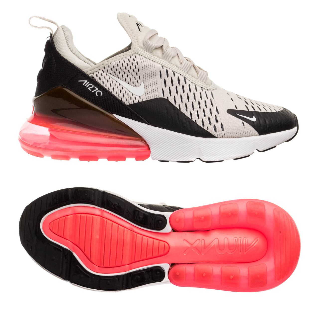 Кросівки Nike Air Max 270 р. 37.5 (23 см) Сіро-бежевий (YgFu26919)