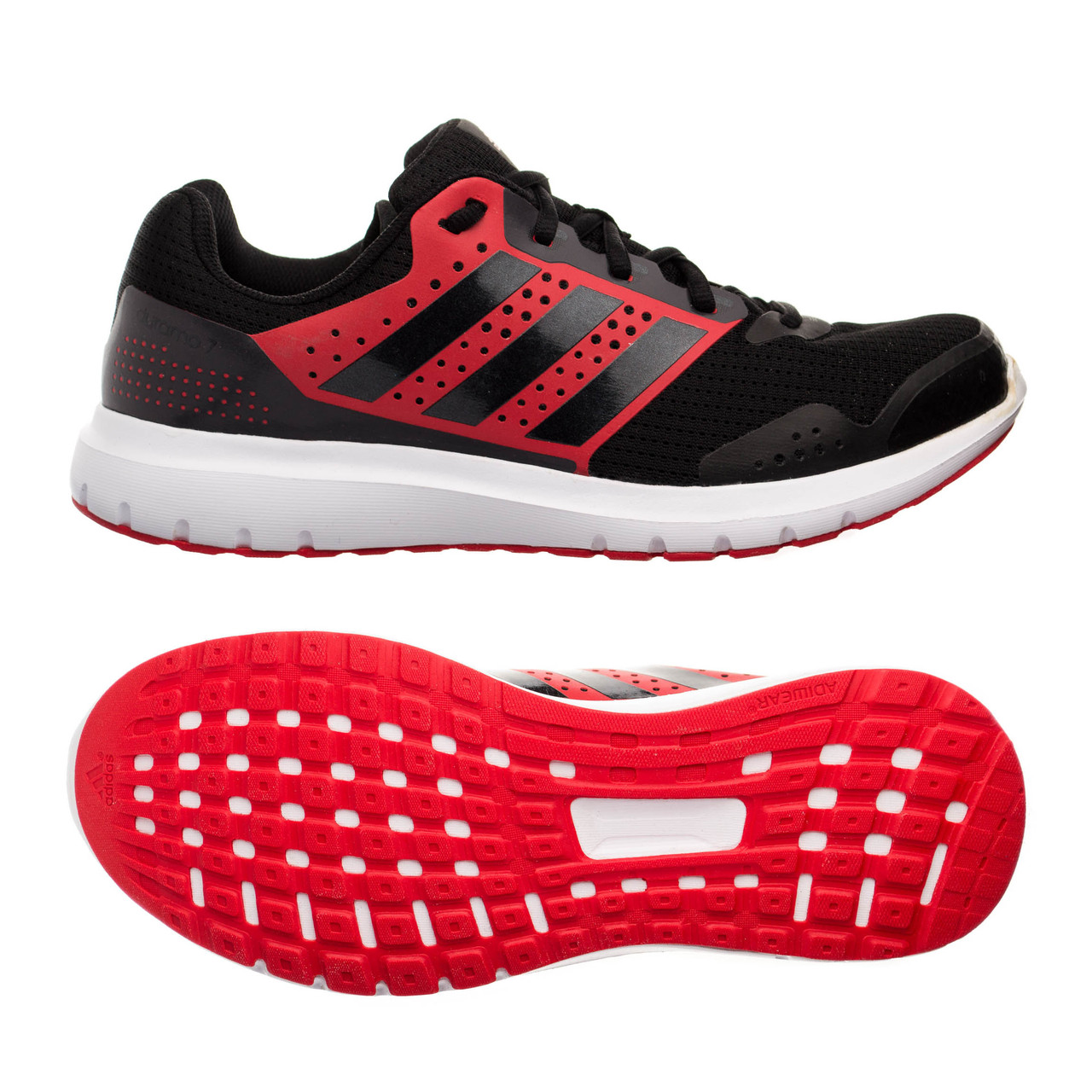 Кросівки Adidas Duramo 7 р. 40 (25 см) Чорний з червоним (jsIJ57787)