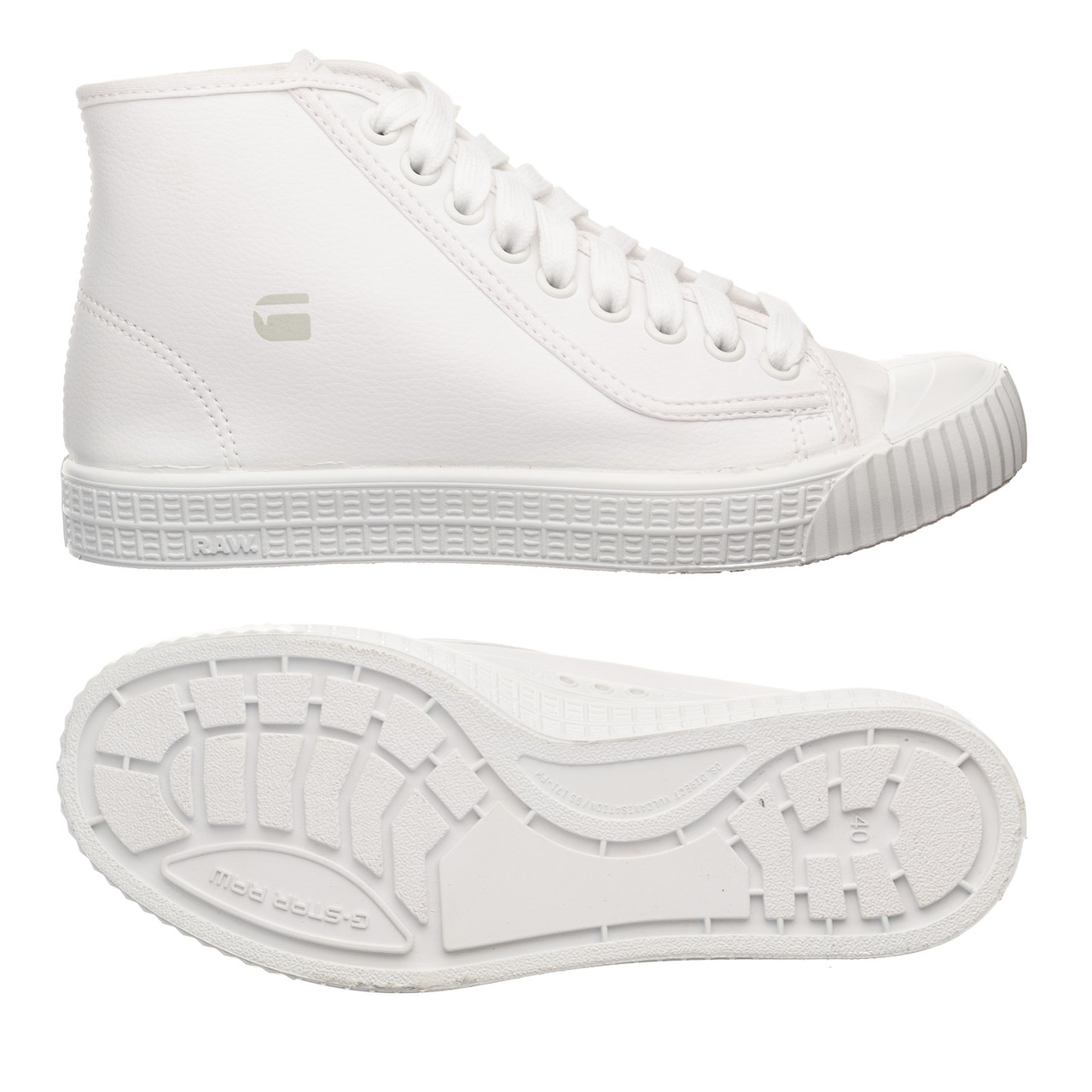 Кеді G-Star RAW Rovulk Mid нар. 40 (25 см) Білий (iFMp20958)