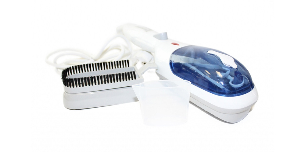 Паровой утюг-щетка Steam Brush отпариватель для одежды Белый (R0012)
