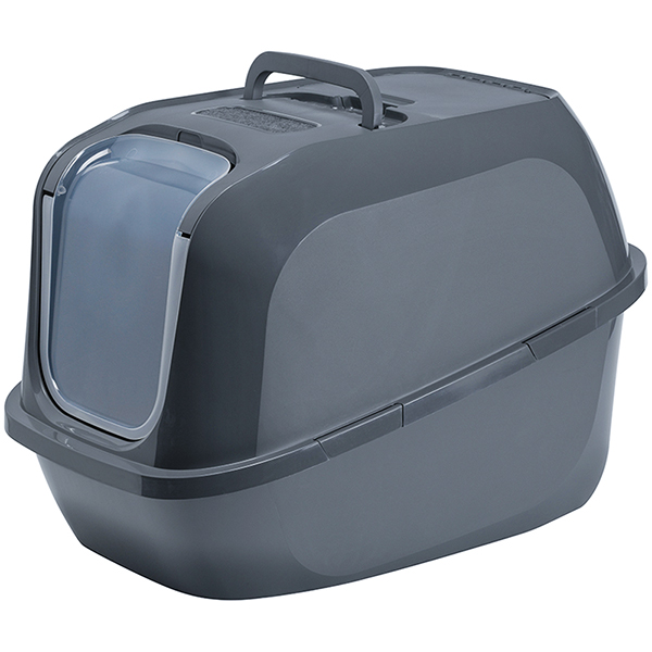 Закрытый туалет для котов Moderna Mega Deluxe 65,8х48,6х45,8 см Серый (5412087020430)