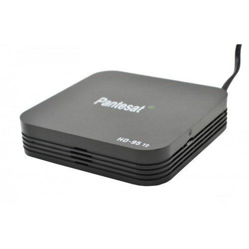 Ресивер цифровий ТБ тюнер DVB-T2 Pantesat HD-95 T2 Чорний (007493)