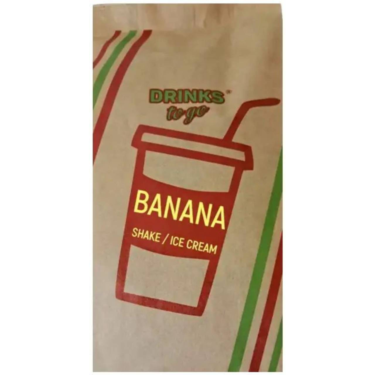 Суміш для м'якого молочного морозива та шейків Чудові напої Банану BANANA Shake Ice Cream 1 кг