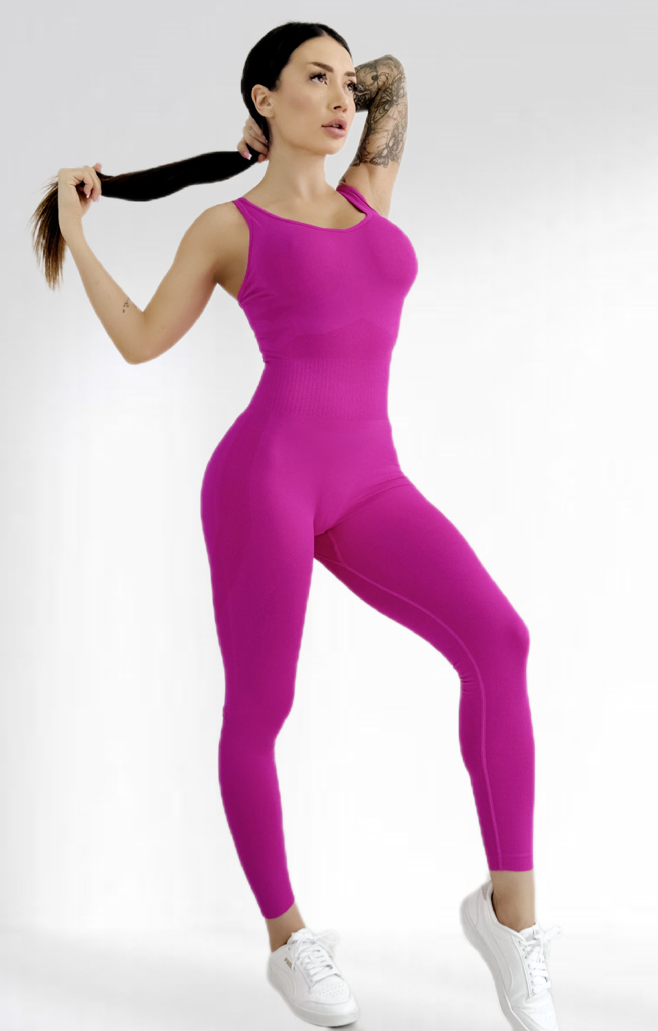 Спортивный комбинезон женский LILAFIT Розовый L (LFJ000037)