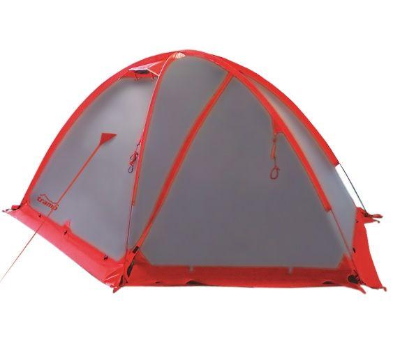 Двухместная палатка Tramp ROCK 2 (V2) TRT-027 Grey