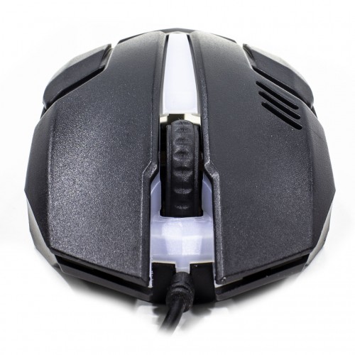 Миша комп'ютерна JEQANG M-318 провідна Black (3244-9686a)
