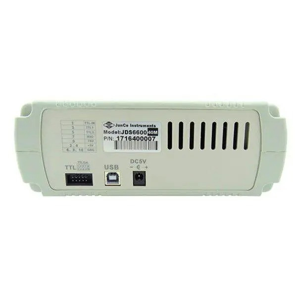 Генератор сигналів двоканальний DDC DDS JUNTEK JDS6600-60M 60МГц
