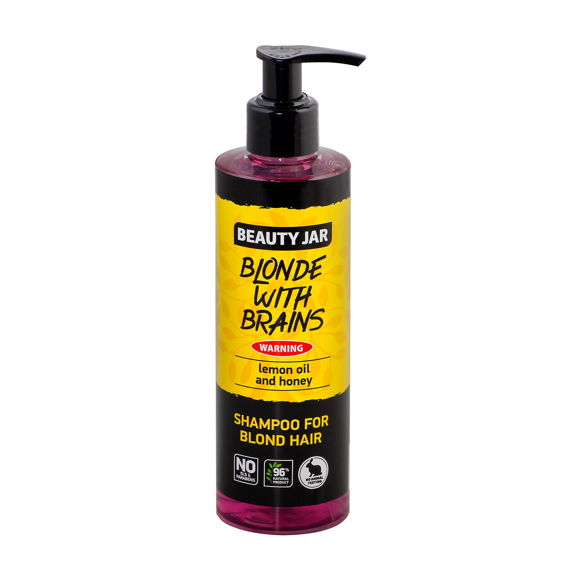 Шампунь для блондинок Blonde with brains Beauty Jar 250 мл
