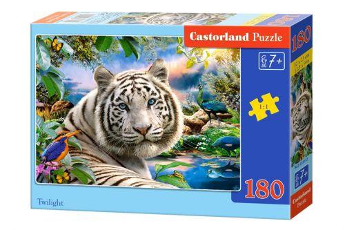 Пазлы Castorland Белый тигр 180 элементов