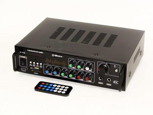 Підсилювач звуку Bluetooth UKC AV-313 BT Black (007542)