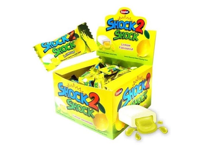 Блок жуйок Shock 2 Shock Лимон 229-18425311