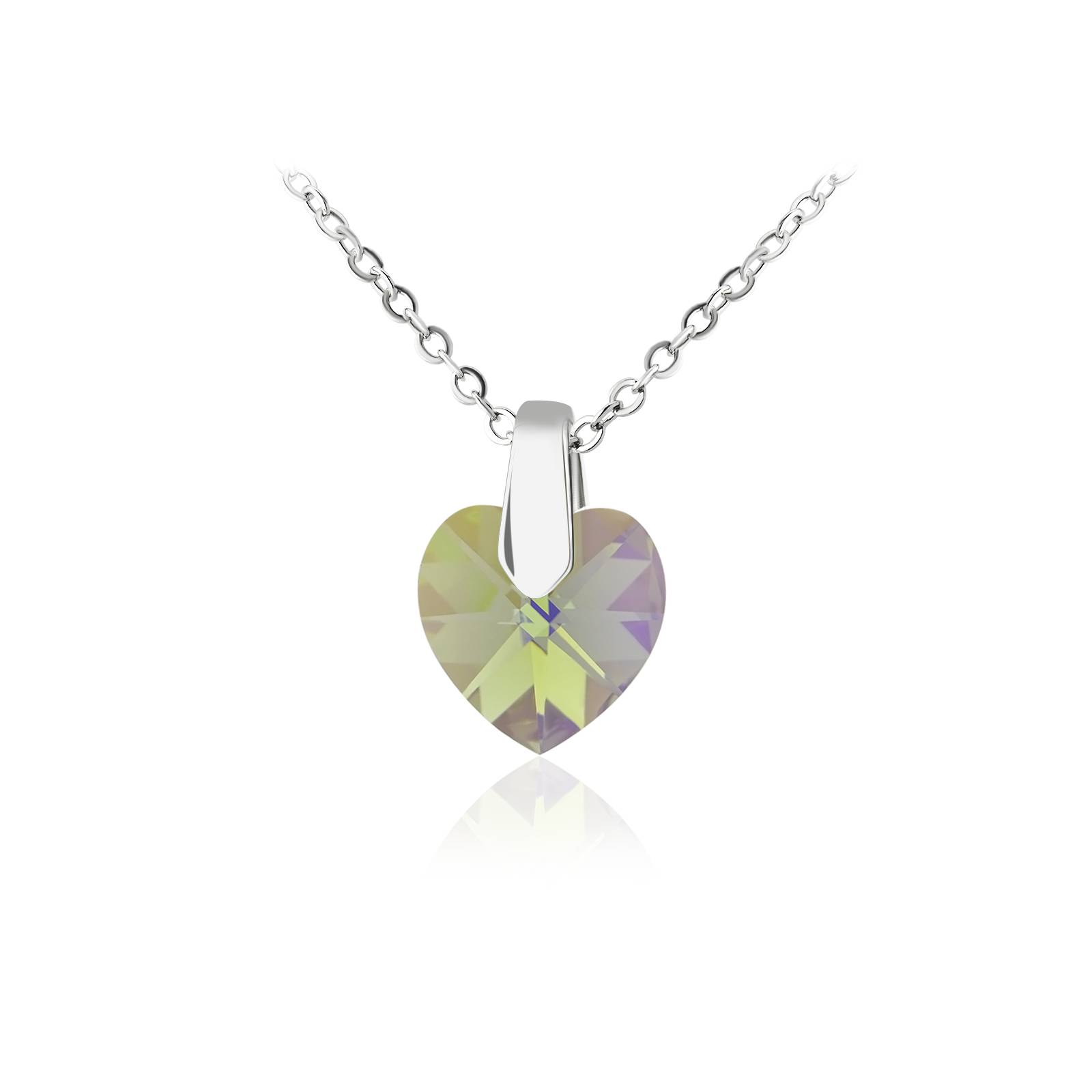 Кулон KOBI Heart Small зі Swarovski 9x10 мм (7430-2259-204-32)