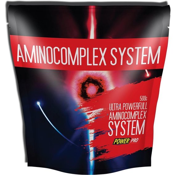 Аминокомплекс для спорта Power Pro Amino Complex System 500 g /50 servings/ Клюква