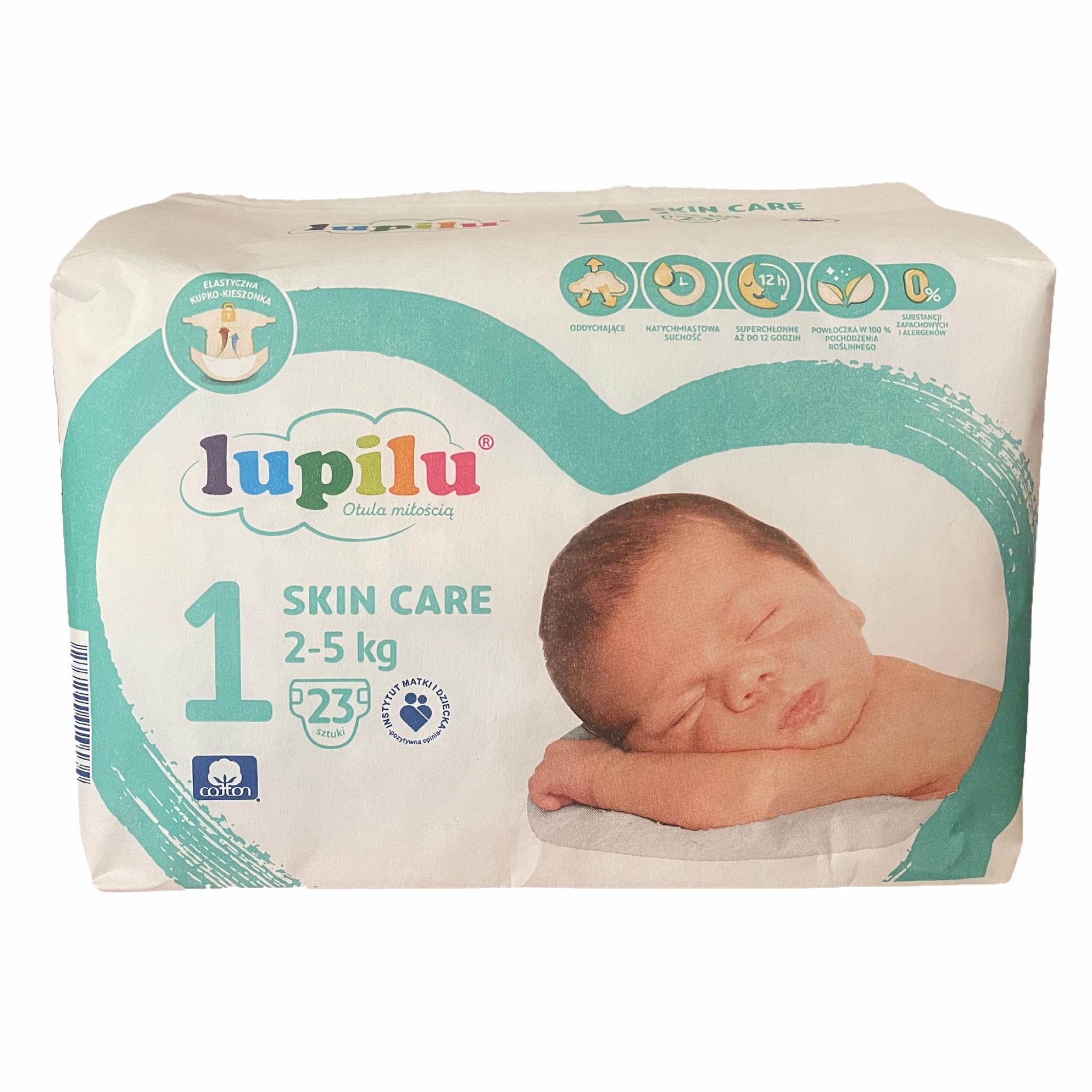 Подгузники Lupilu Skin Care Newborn 1 2-5 кг 23 шт