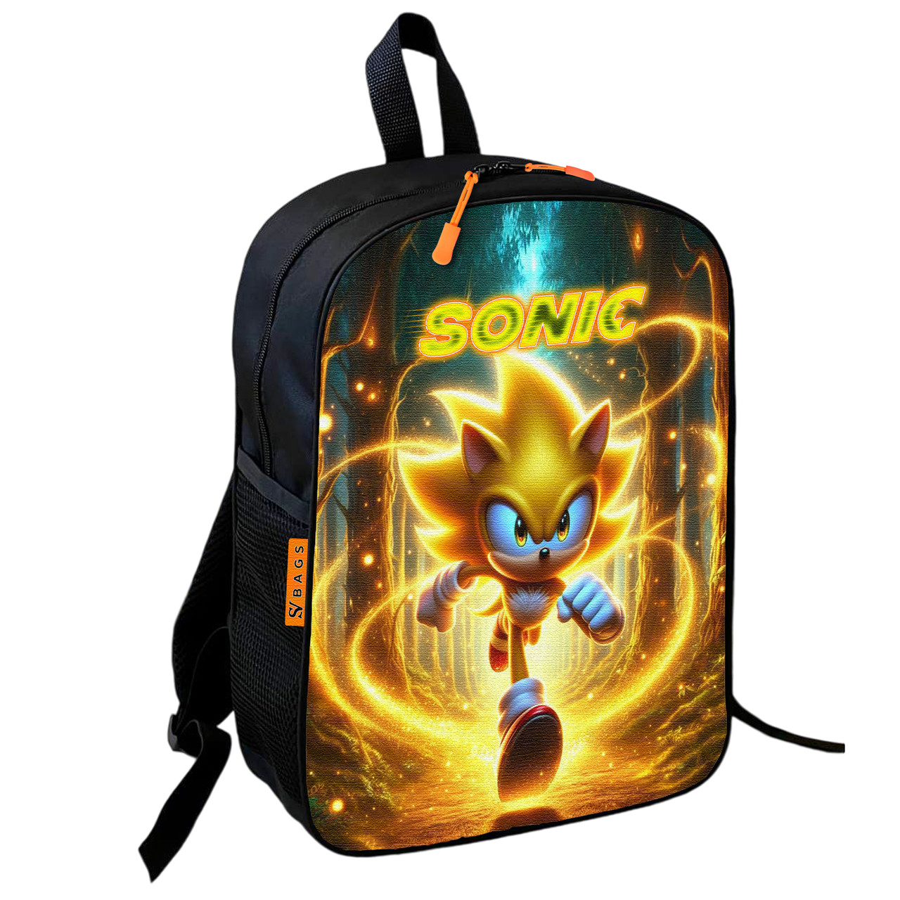 Дитячий шкільний рюкзак Super Sonic 36×27×13 см, поліестер, водонепроникний