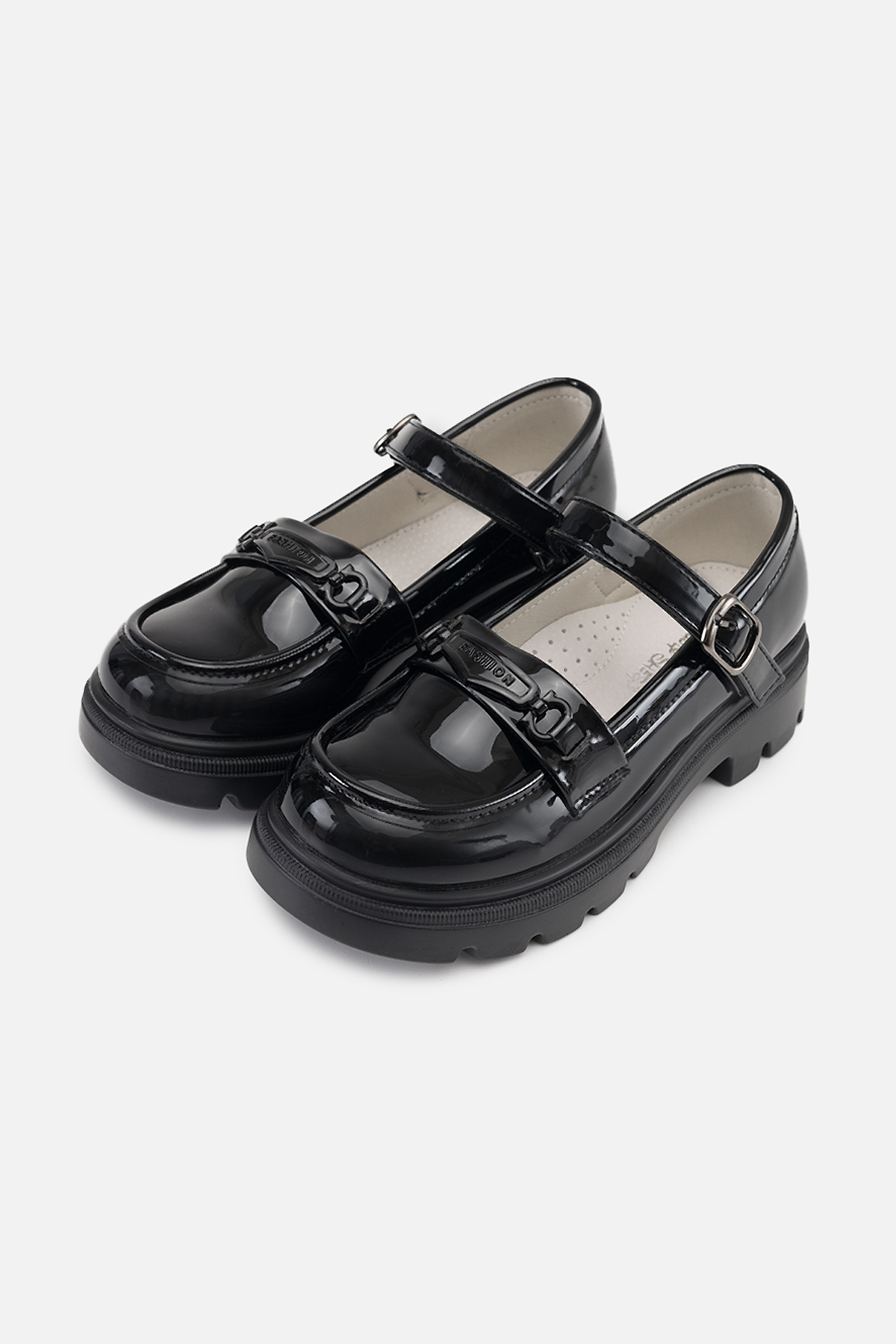 Туфли для девочки No Brand 33 Черный ЦБ-00252245