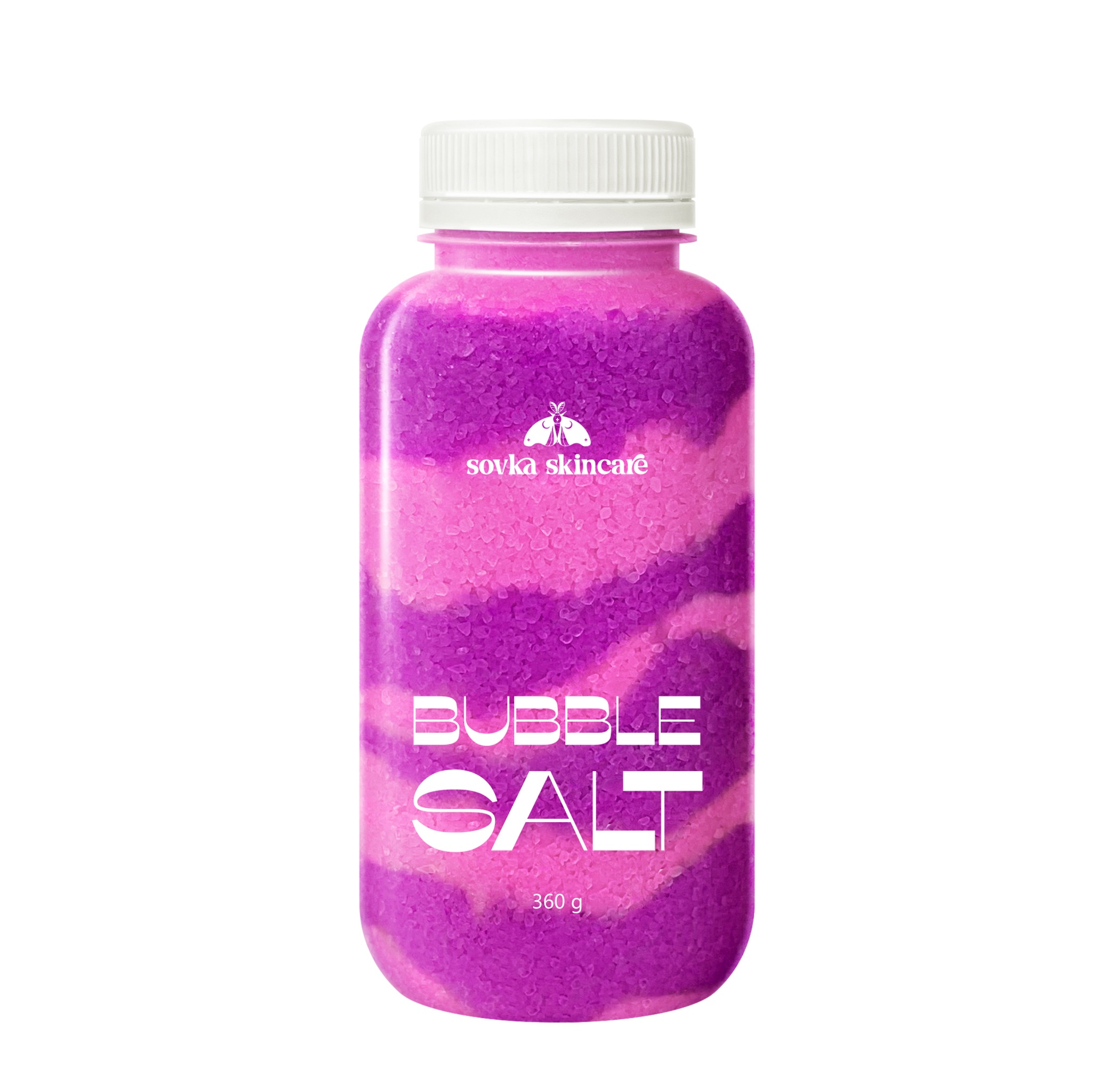 Пенная соль Bubble Salt Very Berry Sovka Skincare 360 г