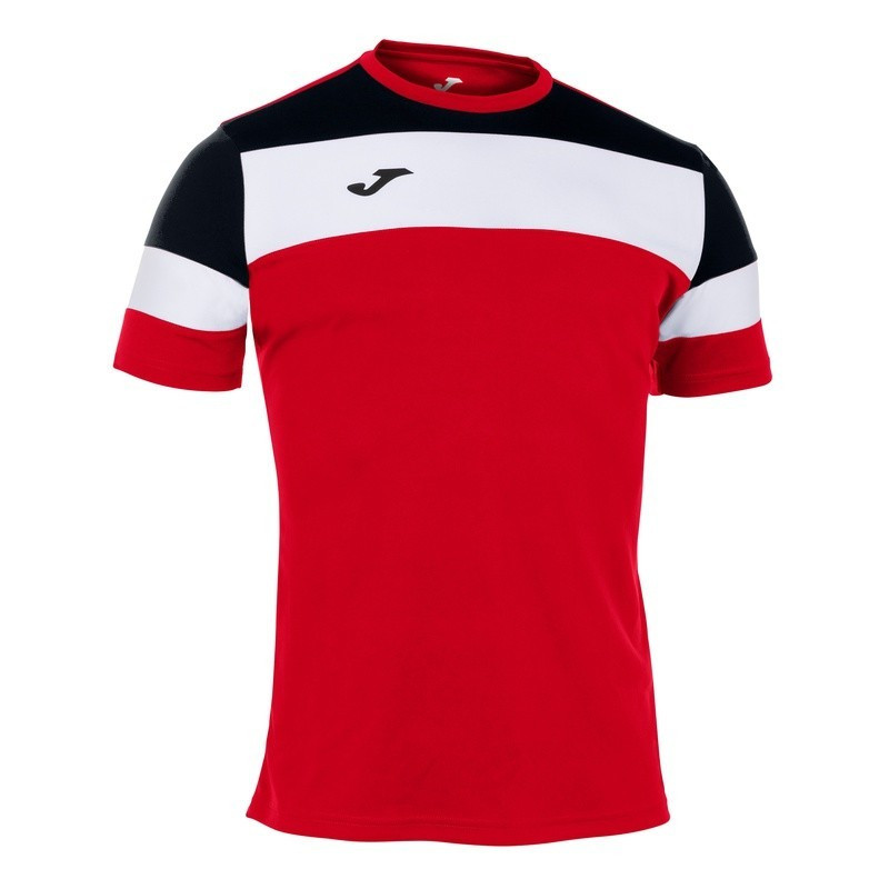 Футболка Joma Crew IV T-Shirt S Красно-белый
