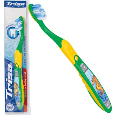 Зубна щітка Kid (3-6років) Trisa (MM00366)