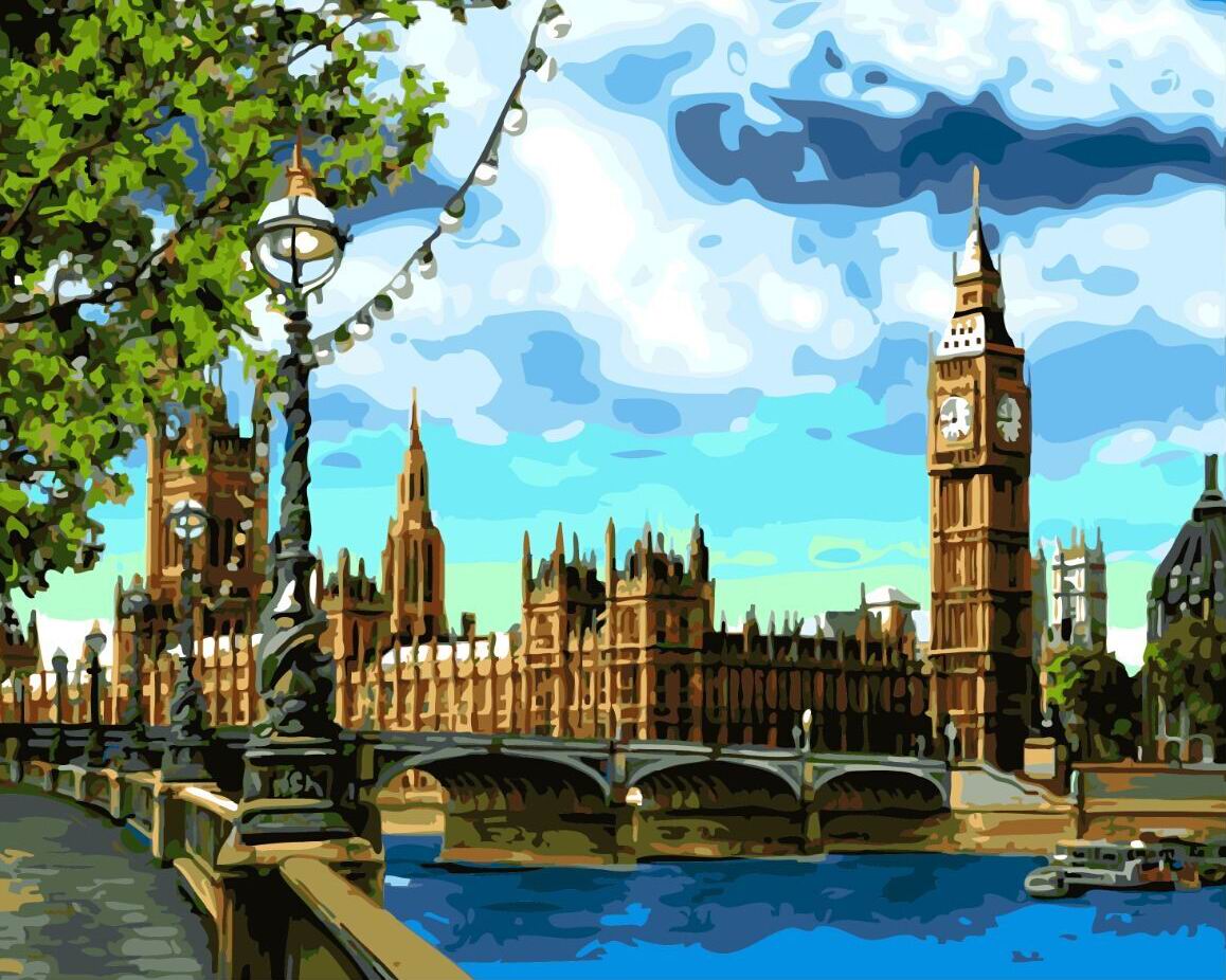Картина за номерами BrushMe "Лондон" 40х50 см GX3882