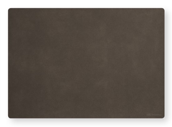 Килимок для столу ASA Soft Leather 46х33 см Темно-коричневий (78551076)