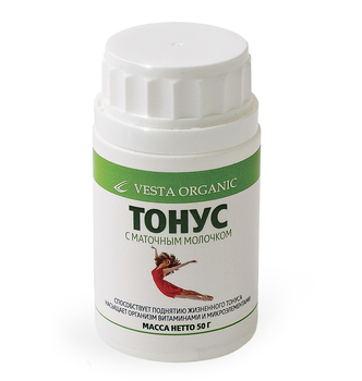 Препарат Vesta Organic Тонус 50 г
