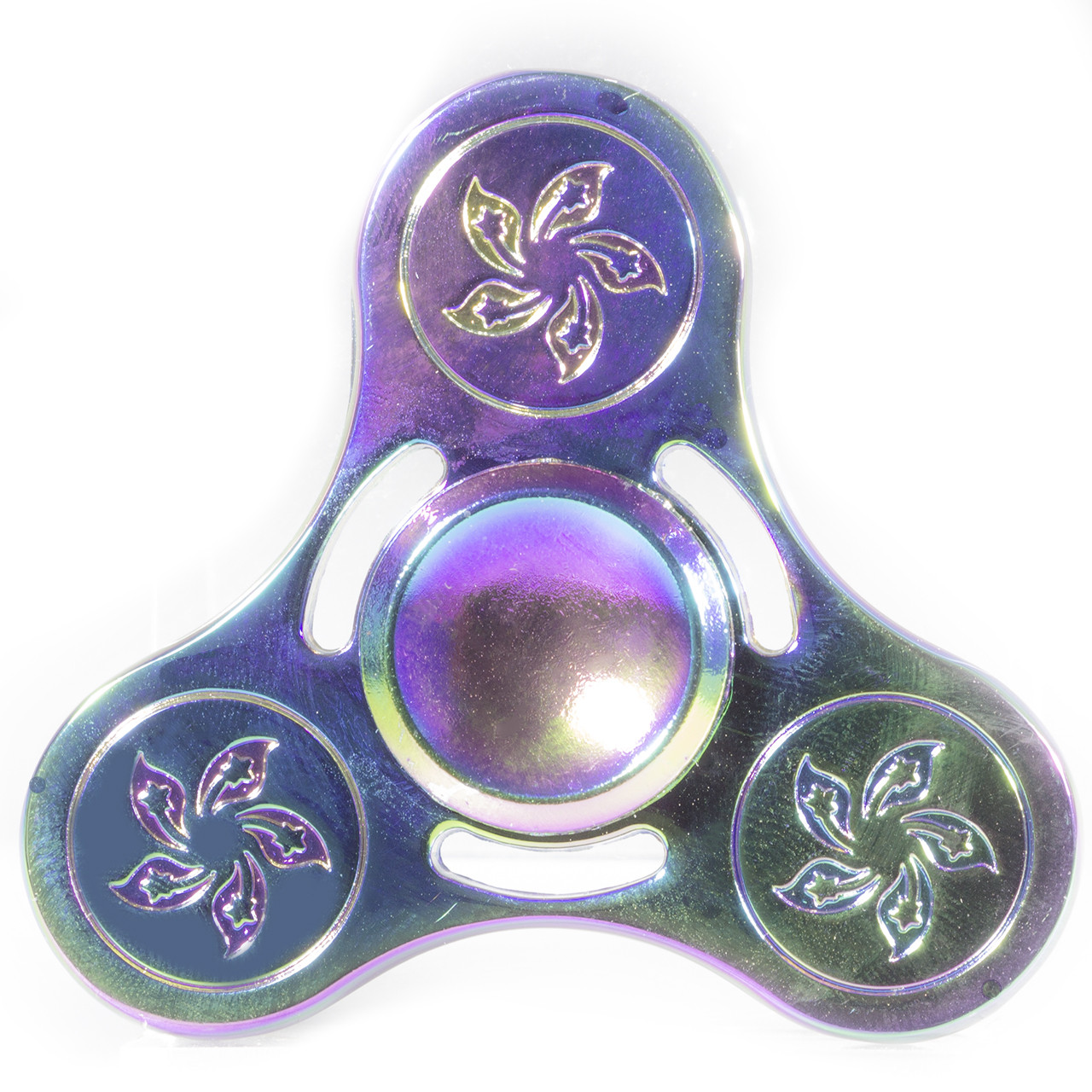 Спіннер металевий Fidget Spinner 10 Градієнт (1614-3522)