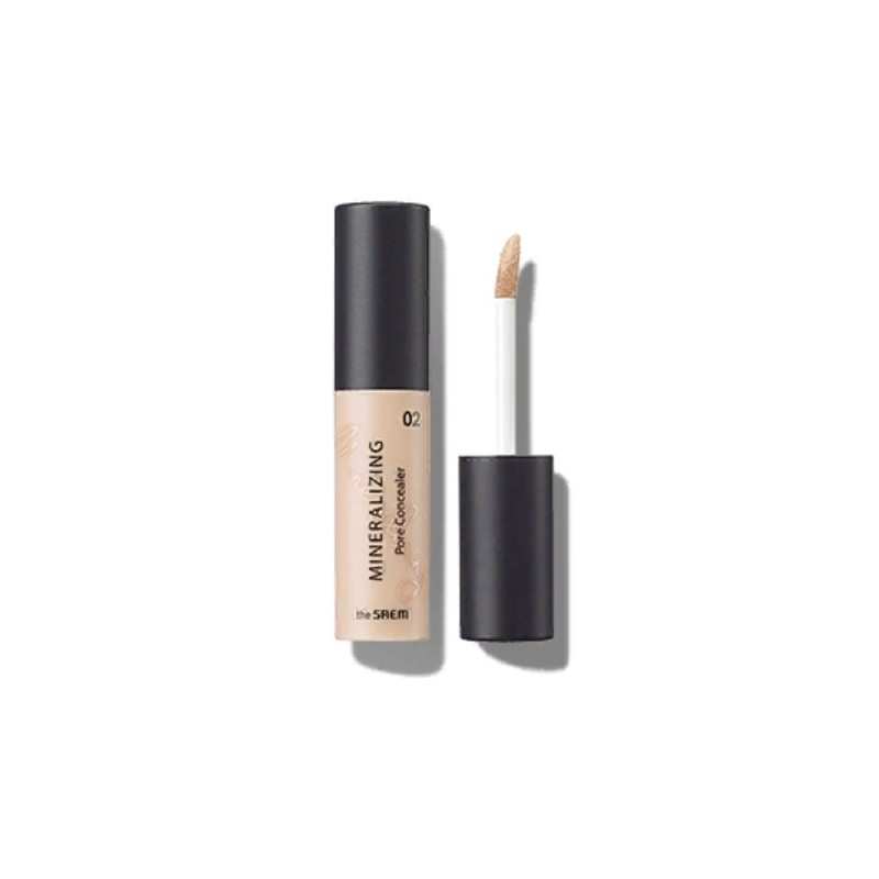 Кремовий консилер для маскування пор The Saem Mineralizing Pore Concealer 02 Rich Beige 4 мл (8806164157237)
