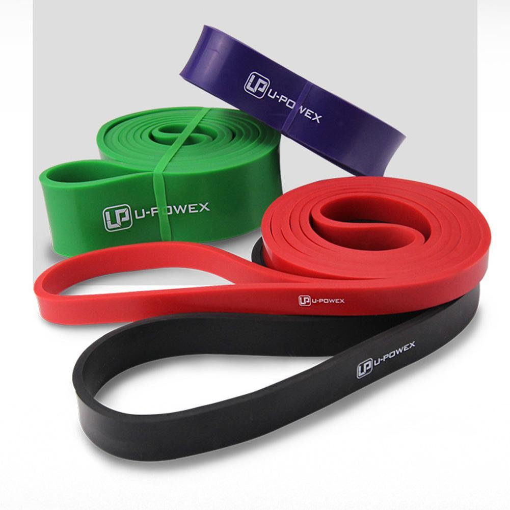 Резиновые петли для фитнеса UPowex Power Bands 4 шт 7-56 кг Разноцветные (I984)