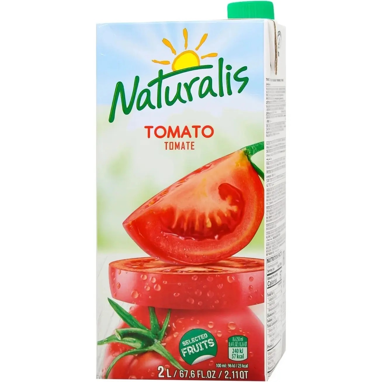 Сок Naturalis Томатный 2 л 4840022004626