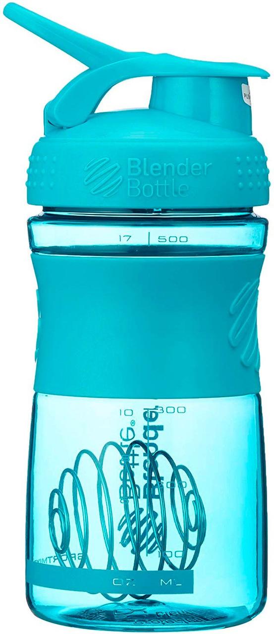 Спортивная бутылка-шейкер BlenderBottle SportMixer 20oz/590ml Teal (ORIGINAL)