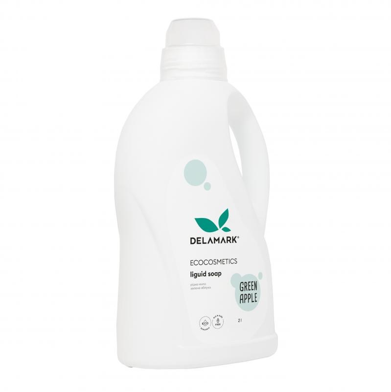 Рідке мило Зелене яблуко DeLaMark 2 л