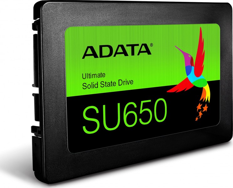 Накопичувач SSD ADATA Ultimate SU650 240GB 2.5 SATA III 3D NAND TLC ASU650SS-240GT-R (F00172223)
