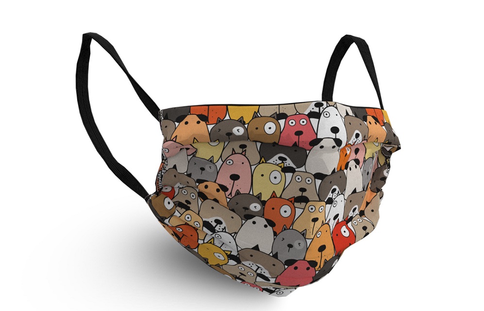 Маска для лица Geronimo doggie 3033 One size Разноцветный (3800999007984)